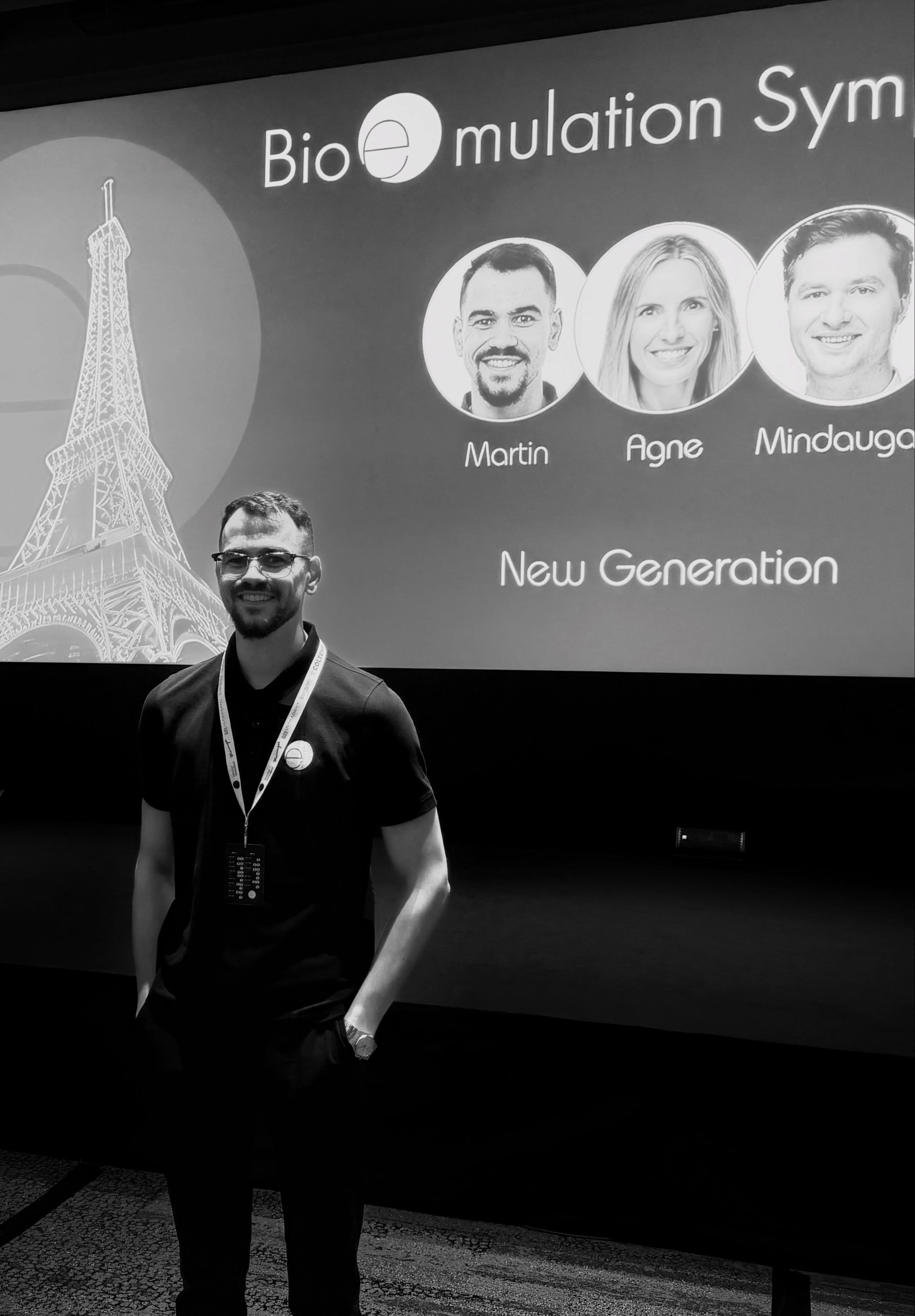 Д-р Мартин Арабаджиев на Bio-Emulation Symposium