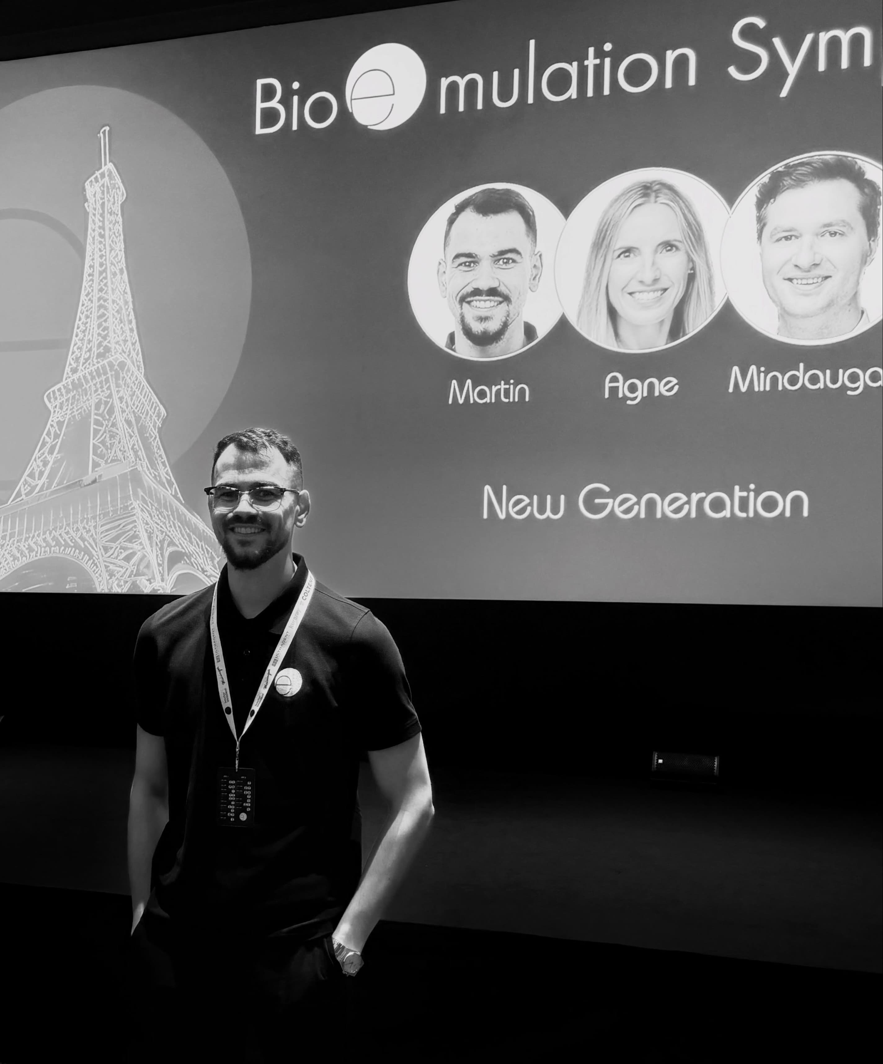 Д-р Мартин Арабаджиев на Bio-Emulation Symposium